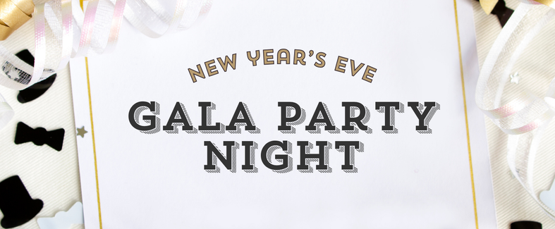 NYE Gala night banner